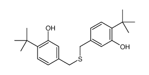 Bis(4-tert-butyl-3-methylphenyl) sulfide structure