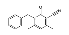 1-Benzyl-4,6-dimethyl-2-oxo-1,2-dihydropyridine-3-carbonitrile picture