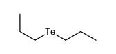 1-propyltellanylpropane Structure