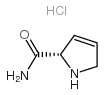 h-3,4-dehydro-pro-nh2 hcl structure