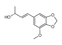 (R)-4-(7-methoxybenzo[1,3]dioxol-5-yl)but-3-en-2-ol Structure