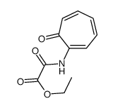 ethyl 2-oxo-2-[(7-oxocyclohepta-1,3,5-trien-1-yl)amino]acetate Structure