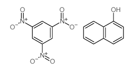 naphthalen-1-ol; 1,3,5-trinitrobenzene Structure