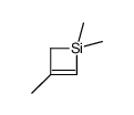 1,1,3-trimethyl-2H-silete Structure