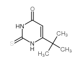 6-(tert-Butyl)-2-thioxo-2,3-dihydro-4(1H)-pyrimidinone Structure