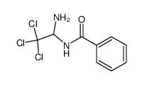 1,1,1-trichloro-2-amino-2-(benzamido)ethane Structure