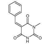 5-benzylidene-1-methyl-pyrimidine-2,4,6-trione结构式
