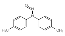 Benzenamine,4-methyl-N-(4-methylphenyl)-N-nitroso- Structure