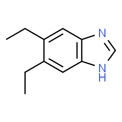 1H-Benzimidazole,5,6-diethyl-(9CI) Structure