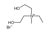 N-Ethyl-2-hydroxy-N-(2-hydroxyethyl)-N-Methylethanaminium Bromide结构式