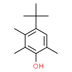 4-(1,1-Dimethylethyl)-2,3,6-trimethylphenol结构式