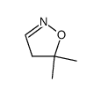 5,5-dimethyl-4,5-dihydro-isoxazole结构式