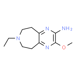 5H-Pyrazino[2,3-d]azepin-2-amine,7-ethyl-6,7,8,9-tetrahydro-3-methoxy-(9CI) Structure