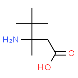 Pentanoic acid,3-amino-3,4,4-trimethyl-结构式