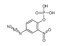 4-azido-2-nitrophenyl phosphate结构式