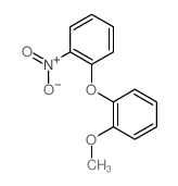 1-methoxy-2-(2-nitrophenoxy)benzene结构式