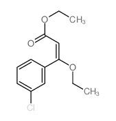 ethyl (E)-3-(3-chlorophenyl)-3-ethoxy-prop-2-enoate picture