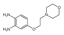 4-(2-Morpholinoethoxy)benzene-1,2-diamine triHCl structure