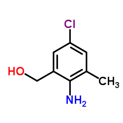 (2-Amino-5-chloro-3-methylphenyl)methanol结构式