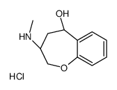 cis-()-2,3,4,5-tetrahydro-3-(methylamino)-1-benzoxepin-5-ol hydrochloride picture