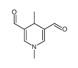 1,4-dimethyl-4H-pyridine-3,5-dicarbaldehyde Structure