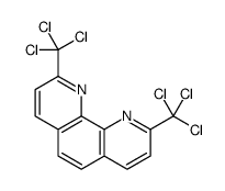 2,9-bis(trichloromethyl)-1,10-phenanthroline Structure