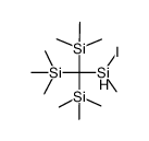[iodo-(methyl)silyl][tris(trimethylsilyl)]methane Structure