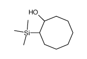 2-trimethylsilylcyclo-octan-1-ol Structure