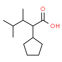Cyclopentaneacetic acid,-alpha--(1,2-dimethylpropyl)- (5CI) Structure