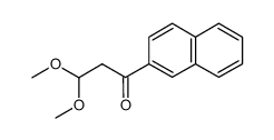 2-bromo-1,1-diethoxy-1-(6-methoxy-2-naphthyl)propane结构式