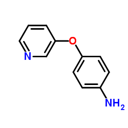 4-吡啶-3-氧-苯胺结构式