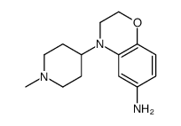 4-(1-methylpiperidin-4-yl)-2,3-dihydro-1,4-benzoxazin-6-amine Structure
