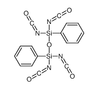 [diisocyanato(phenyl)silyl]oxy-diisocyanato-phenylsilane结构式