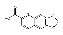 [1,3]dioxolo[4,5-g]quinoline-6-carboxylic acid结构式