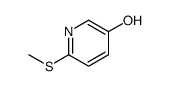 6-methylsulfanylpyridin-3-ol结构式