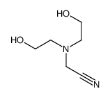 [BIS-(2-HYDROXY-ETHYL)-AMINO]-ACETONITRILE structure