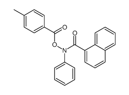 [N-(naphthalene-1-carbonyl)anilino] 4-methylbenzoate Structure