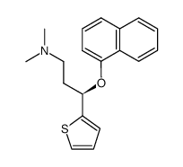 (R)-(-)-N,N-dimethyl-3-(1-naphthalenyloxy)-3-(2-thienyl)propylamine图片