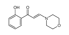(E)-1-(2-hydroxyphenyl)-3-Morpholinoprop-2-en-1-one结构式