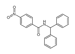 N-benzhydryl-4-nitrobenzamide Structure