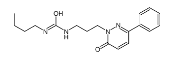1-butyl-3-[3-(6-oxo-3-phenylpyridazin-1-yl)propyl]urea Structure
