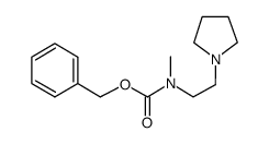 1-PYRROLIDIN-2-(N-CBZ-N-METHYL)AMINO-ETHANE Structure