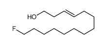 14-fluorotetradec-3-en-1-ol结构式