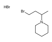 1-(4-bromobutan-2-yl)piperidine,hydrobromide Structure