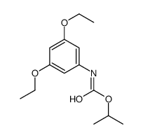 propan-2-yl N-(3,5-diethoxyphenyl)carbamate结构式