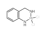 (2-azanidylphenyl)methylazanide; dichloroplatinum Structure