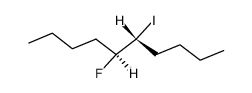 erythro-5,6-fluoro-6-iododecane结构式