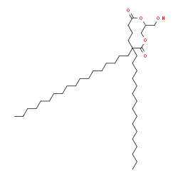 1,2-Diarachidoyl-rac-glycerol Structure