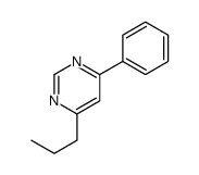 4-phenyl-6-propylpyrimidine结构式