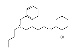 N-benzyl-N-butyl-4-(2-chlorocyclohexyl)oxybutan-1-amine Structure